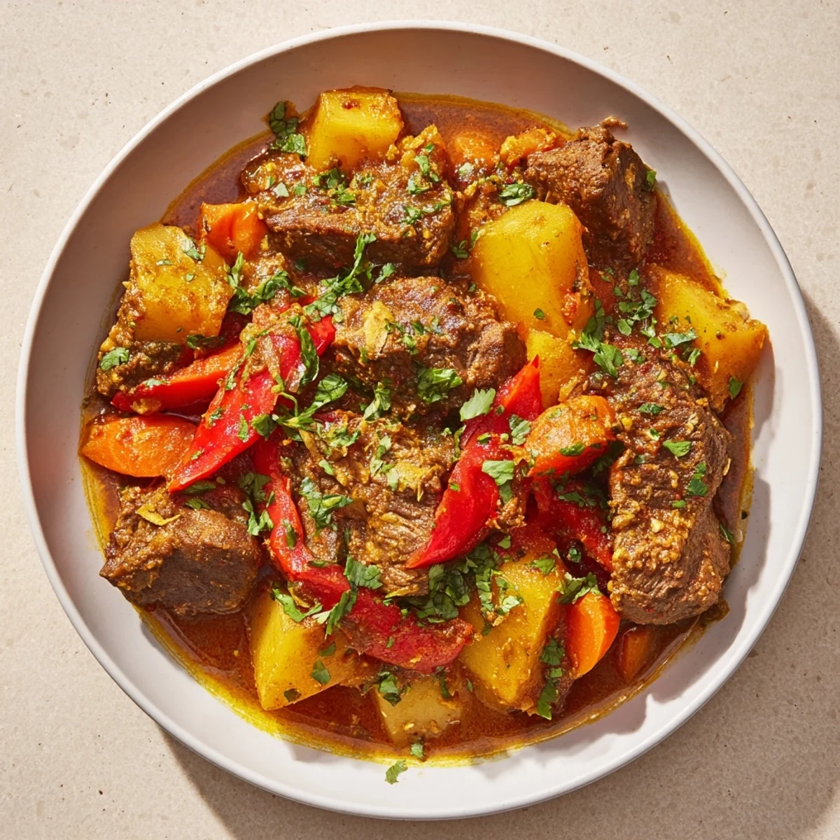 Middle Eastern Lamb Stew