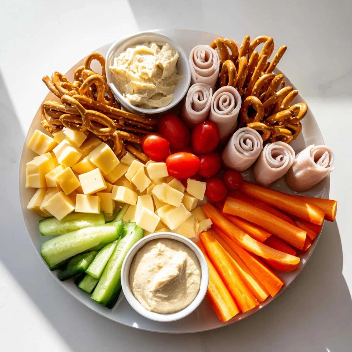 Vibrant colors and textures come to life in this Renard Rusé Snack Assortment, ideal for any gathering.