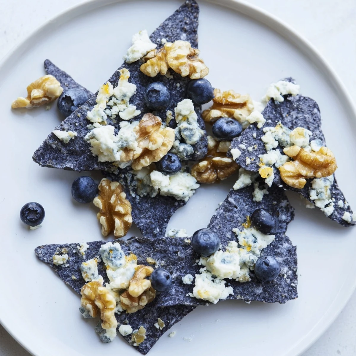This party-ready Olympic Rings platter shows off fresh, colorful ingredients like berries and veggies.