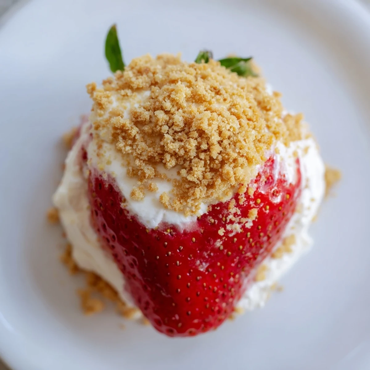 Cheesecake Stuffed Strawberries