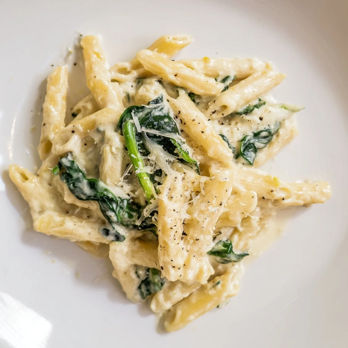 Creamy Spinach Pasta