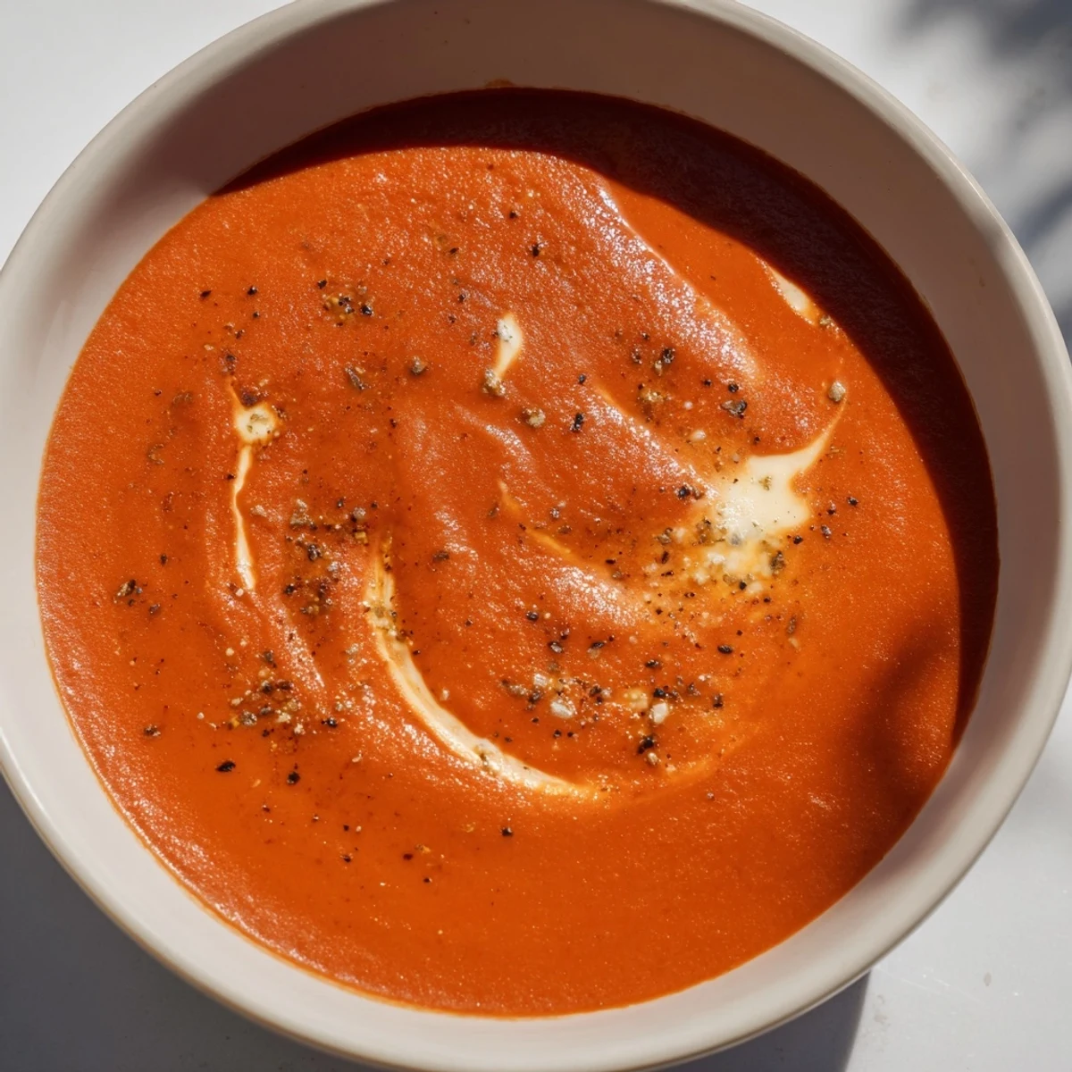 Delicious, creamy Instant Creamy Marinara Hack ready to pour over pasta, promising a satisfying Italian meal.