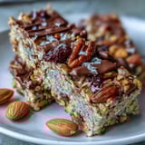 No Bake Granola Energy Bars