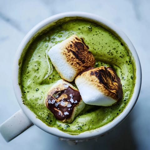 Toasted Marshmallow Matcha Cocoa