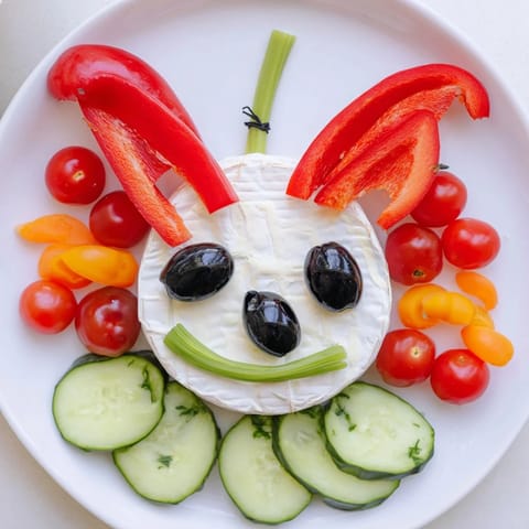 Whimsical Ladybug Picnic Platter