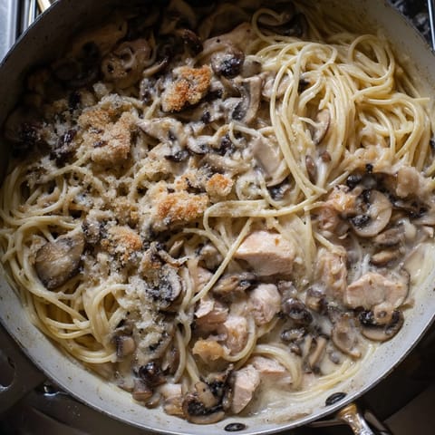 Turkey Tetrazzini with Wine