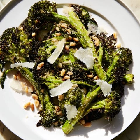 Charred Broccoli with Parmesan