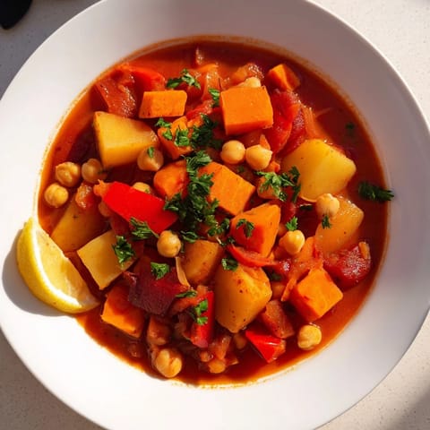 Hearty Vegan Sweet Potato Stew