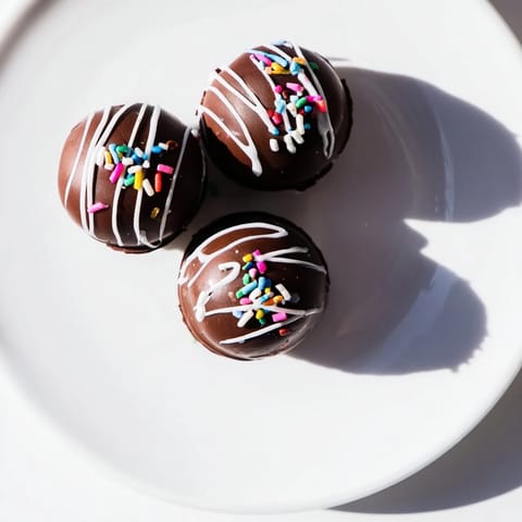 A hand pours steaming milk over a dark chocolate sphere, revealing fluffy mini marshmallows as the Hot Chocolate Bomb melts in a mug.