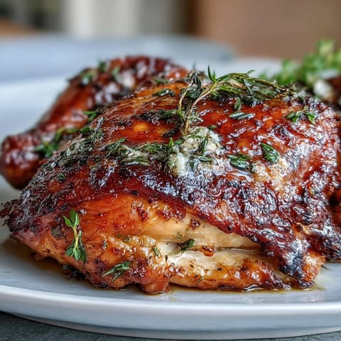 Tender roasted chicken served with tender pot potatoes, bright lemon, and salty feta.