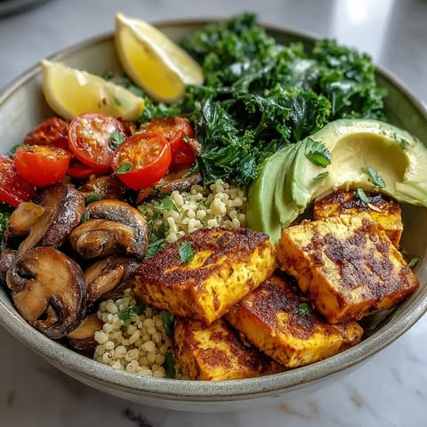 Scrambled Tofu Breakfast Bowl