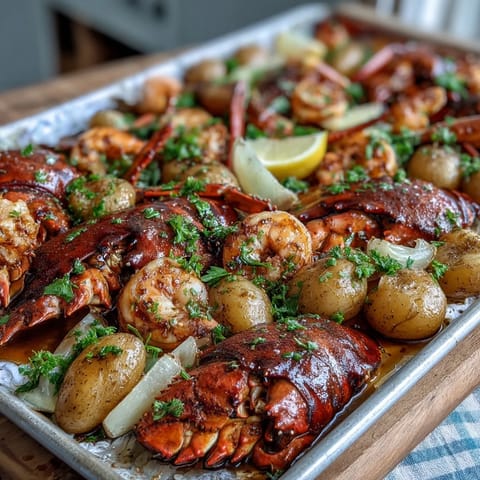 Crawfish Boil Foil Packets sizzling on the grill, filled with spicy crawfish, corn, potatoes, and sausage for a Southern seafood feast.  