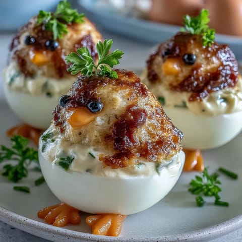 Adorable Tasty Deviled Egg Chicks