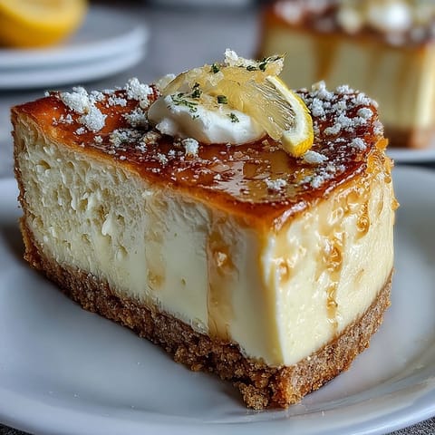 Limoncello Cheesecake Bars