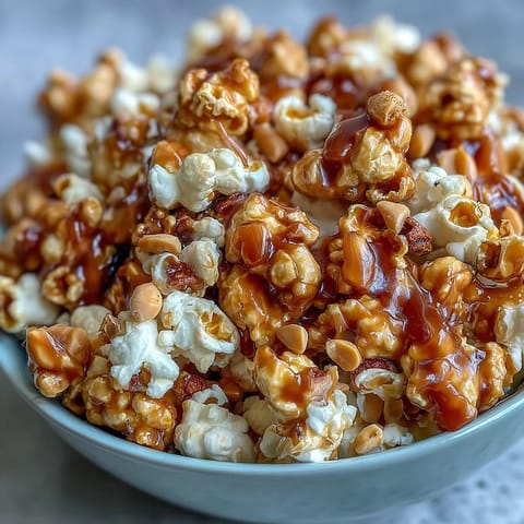 Popcorn Peanuts Caramel Mix #370