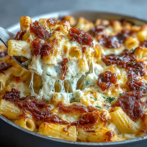 One-Pot Cheesy Pasta Bake