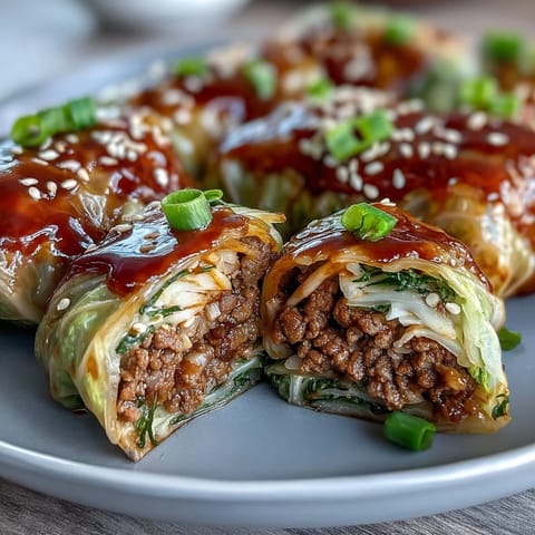 Korean Cabbage Rolls