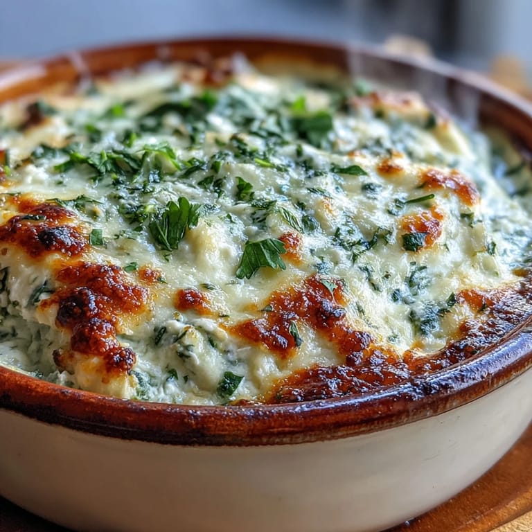 Golden-brown Cilantro and Lime Chicken With Scoops bubbly in a baking dish, garnished with cilantro, ready for tortilla chips.
