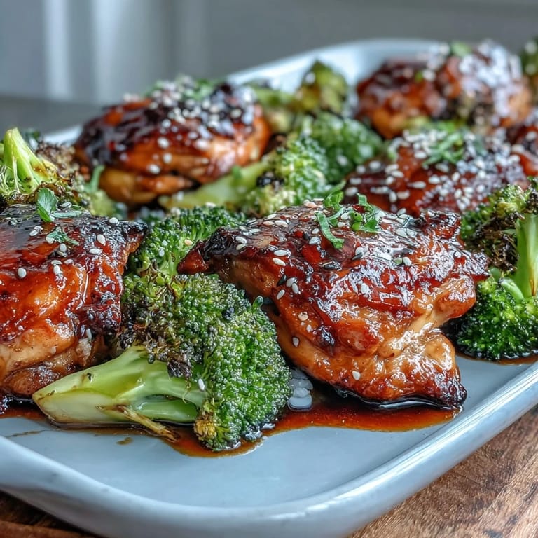 Golden roasted chicken and tender broccoli coated in glossy teriyaki sauce, served over nutty brown rice.  