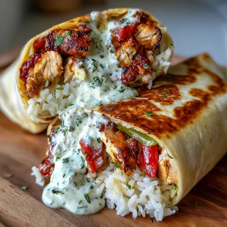 Flavorful Chicken Bell Pepper Ranch Burritos packed with juicy chicken, fresh bell peppers, and zesty ranch dressing for a Tex-Mex twist.