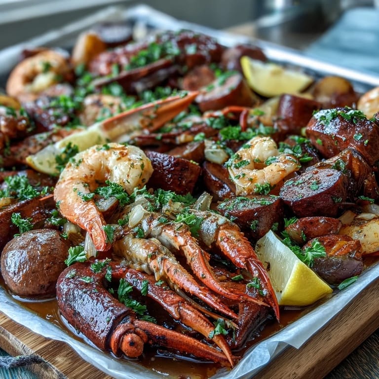 Easy grilled crawfish boil foil packets with tender shrimp, smoky sausage, and buttery potatoes, perfect for outdoor summer gatherings.  
