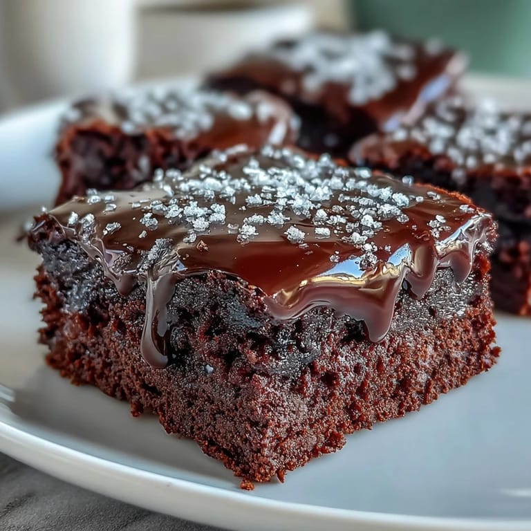 Rich chocolate brownies cut into shamrocks and decorated with vibrant green frosting and colorful sprinkles.