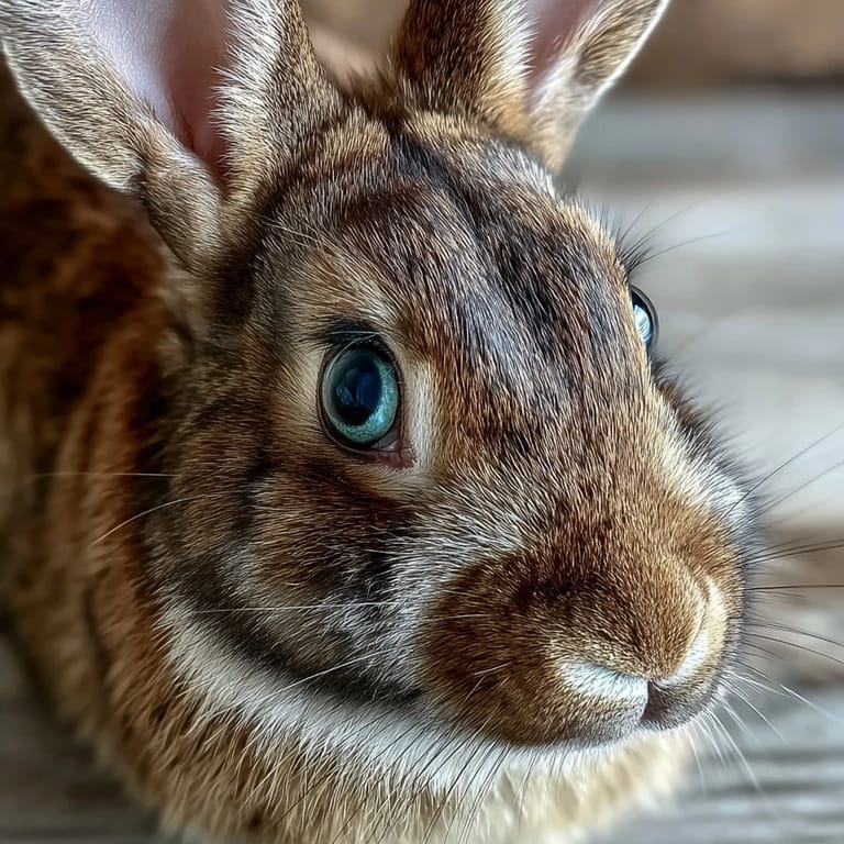 Adorable Easter Bunny Cake decorated with pink coconut fur, marshmallow cheeks, and gold sprinkles for a festive sparkle on a white platter.